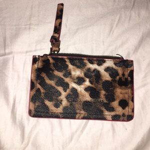 Small cheetah print wallet